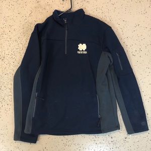 Men’s Notre Dame 1/4 zip up